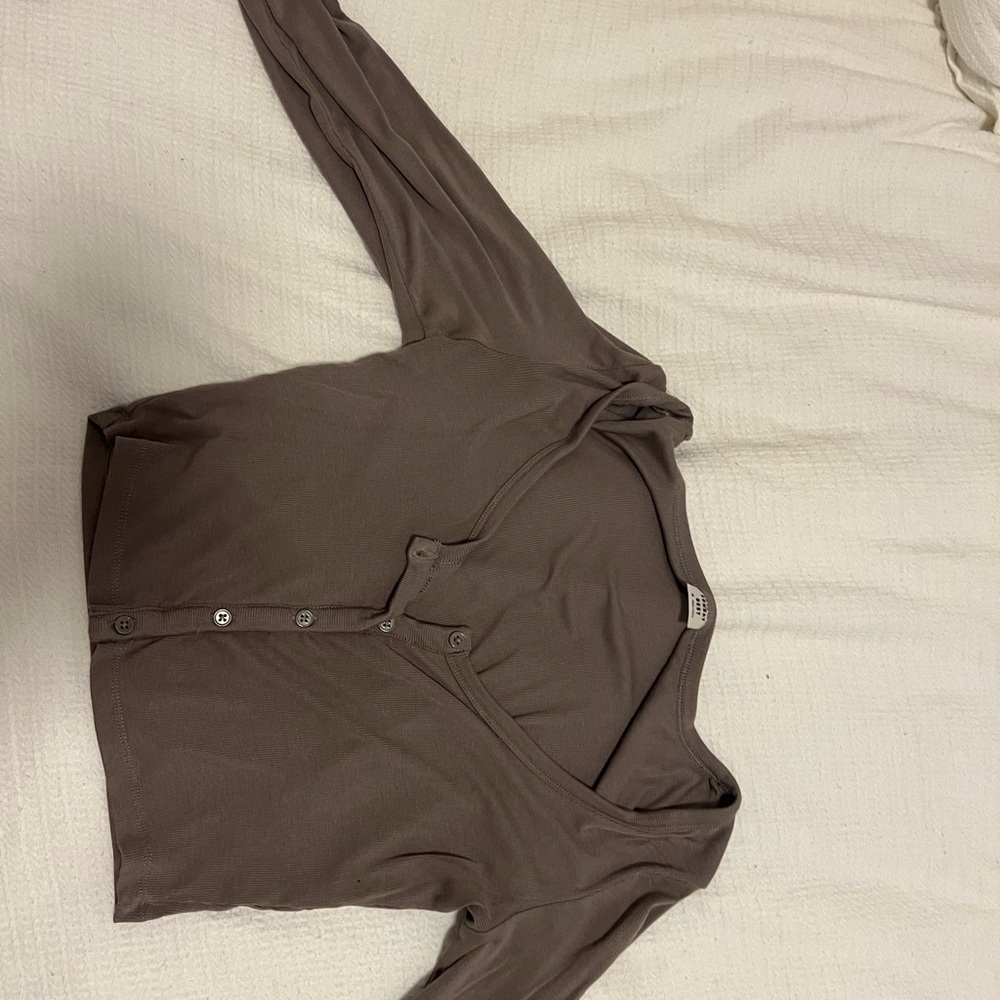 Aritzia Button-Up Cardigan